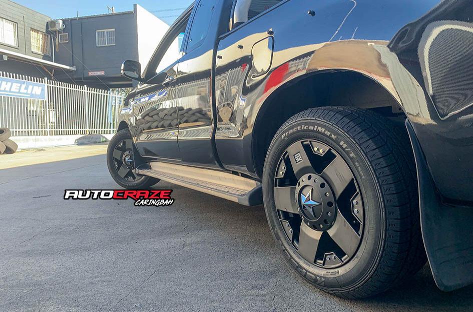TOYOTA HILUX 2WD (2005 ONWARDS) ROCKSTAR XD MATTE BLACK